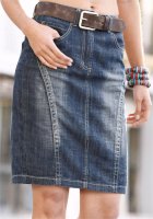 Джинсовая юбка: выкройка и пошив